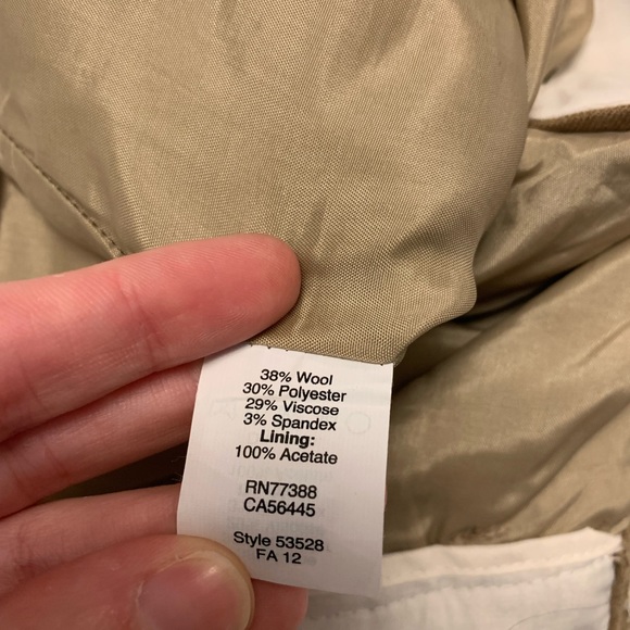 JCrew Ankle Trousers - Size 0. - Picture 3 of 4